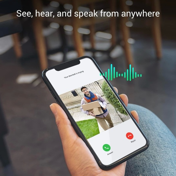 SOLD! ENVIZ DB1C wi-fi Video Doorbell (BRAND NEW) - Picture 5 of 7